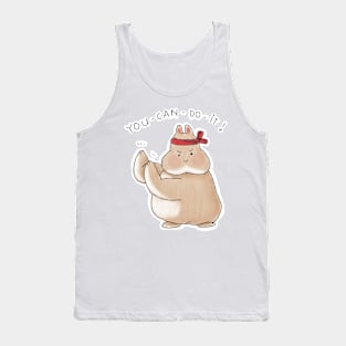 YOU CAN DO IT _ Fat Bunny Bunniesmee Tank Top